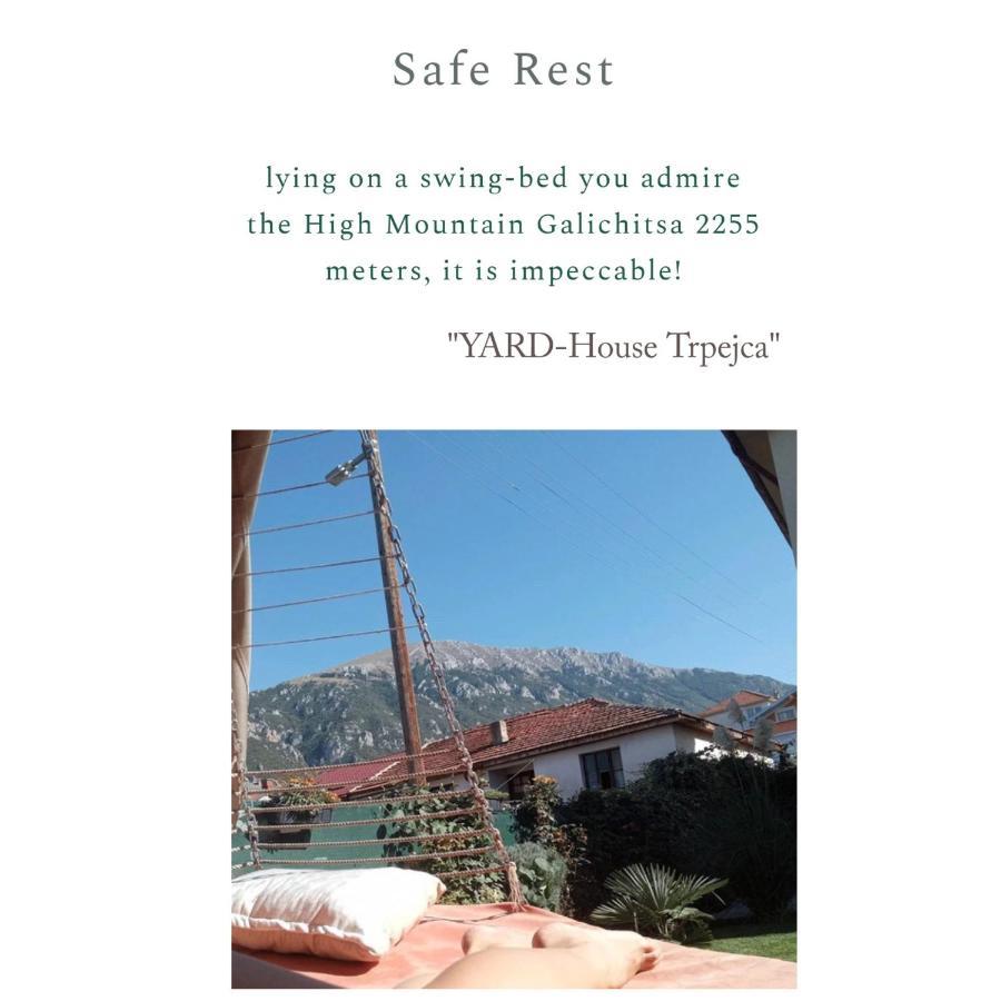 Yard House Trpejca Hotel Ohrid Luaran gambar